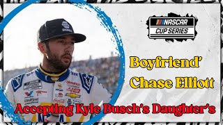 Boyfriend’ Chase Elliott Accepting Kyle Busch’s Daughter’s “Movie Date” Demand Wins Over NASCAR Fans [upl. by Orsay]