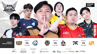 🔴 LIVE  MPL ID S14  Regular Season Hari 2 Minggu 6  Bahasa Indonesia [upl. by Wyatan]