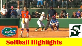 10 Florida vs Stetson Softball Game Highlights April 4 2024 [upl. by Cahan]