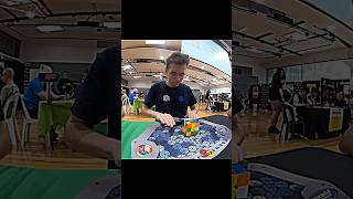 367 Rubiks cube world record 11  Tymon Kolasinski rubikscube cubing rubiks shorts [upl. by Dulcie]