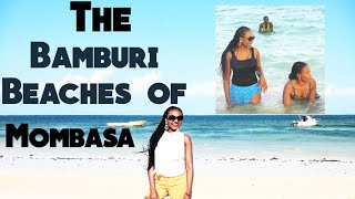 The beautiful beach hotels of bamburimombasaspend the day with me at the beach kenyanyoutuber [upl. by Sherlock]