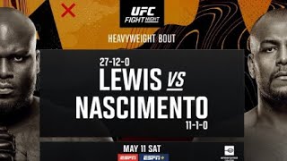 Take Down Live UFC Fight Night Lewis v Nascimento [upl. by Artinad912]