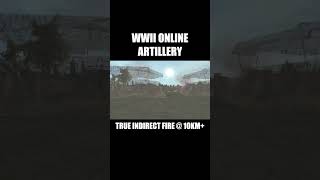 The King of Battle Artillery in WWII Online wwiionline ww2gameplay ww2 fps freetoplay [upl. by Neetsirk]