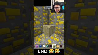 Minecraft mosic Texture gold illusion 😂 ayushplayz minecraft AyushMore [upl. by Jauch]