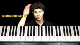 How to Play quotCanon in Dquot Pachelbel Piano Tutorial w Sheets [upl. by Ainirtak]