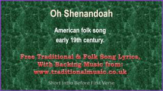 Oh ShenandoahAmerican traditional  Song Lyrics amp Music Video [upl. by Rehm139]