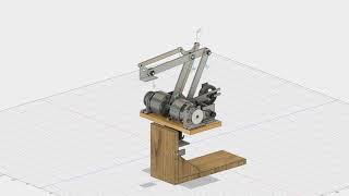 Articulated Robot Arm using BLDC servo motors and Odrive Robotics motor controller [upl. by Ainorev]