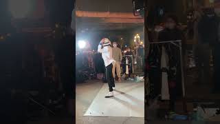 Chinese Michael Jackson street dace performance  SMOOTH CRIMINAL caijun streetdance dance [upl. by Trumann]