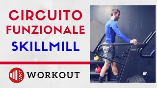 SKILLMILL TECHNOGYM CIRCUITO FUNZIONALE COMPLETO [upl. by Peednama]