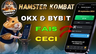 Hamster Kombat  Listing sur OKX amp BYBIT confirmé  Que faire dans le bot [upl. by Eirovi567]