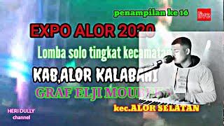 Expo Alor 2020Lomba solo Kecamatan Alor SelatanGRAF ELJI MOUBEKA [upl. by Nmutua]