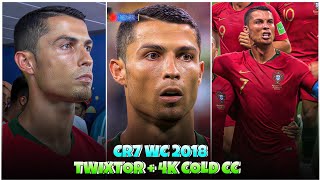 Cristiano Ronaldo World Cup 2018  Best 4k Clips  Cold CC High Quality For Editing🤙💥 part43 [upl. by Zeidman]