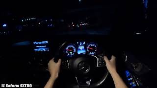 2016 MercedesBenz C300 Cabriolet A205 POV Night Drive [upl. by Naruq140]