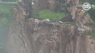 La tragedia en Alausí vista desde un dron [upl. by Eilata]