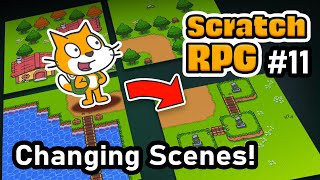 MultiScene Magic in Scratch  RPG Tutorial Ep11 🌍 [upl. by Acinom]