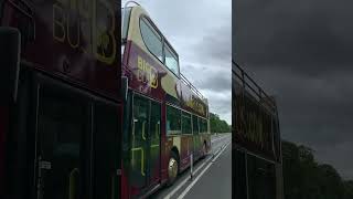 BigBus Dublin Ex London  Bloom Shuttle   Phoenix Park Chesterfield Avenue  DA223  ADL E400 [upl. by Anaid715]