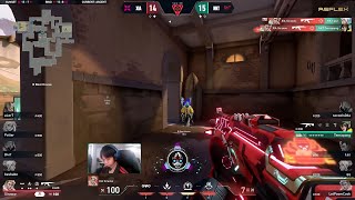 XIA Siraww 1v3 Overtime Clutch vs Team NKT  AfreecaTV VCT Challengers TH 2024 [upl. by Asa]