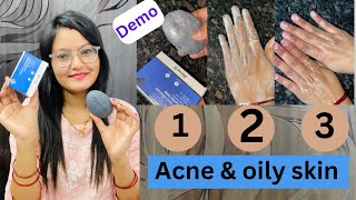 Derma Co salicylic acid  charcoal soap for acne amp oily skin Kiransrana [upl. by Koball846]