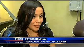 Fox 10 and Phoenix Skin Dermatology on PicoSure Tattoo Removal [upl. by Naols998]