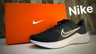 Nike downshifter 11 shoes review unboxing best shoes for running for all menwomen [upl. by Quiteris]