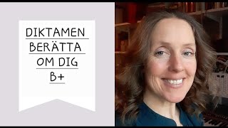 Diktamen Berätta om dig B [upl. by Servais283]