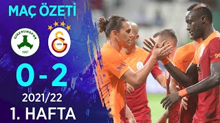 GZT Giresunspor 02 Galatasaray MAÇ ÖZETİ  1 Hafta  202122 [upl. by Oeramed]