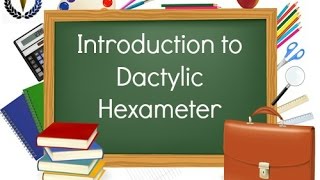 Introduction to Dactylic Hexameter [upl. by Frederik]