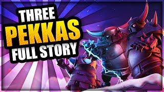 How were the 3 PEKKAs Created  FULL Clash of Clans Origin Story  Mini Pekka Super Pekka amp Pekka [upl. by Thistle]