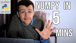 Learn NUMPY in 5 minutes  BEST Python Library [upl. by Oriana395]