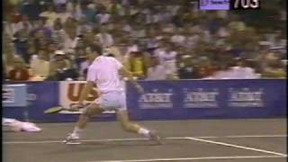 1988 Atlanta ATampT Challenge SF McEnroe vs Edberg [upl. by Alleyne]