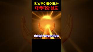 대박띠 밤낮으로 돈이들어오는 대박띠와년도금전재물돈복 [upl. by Cornwall]