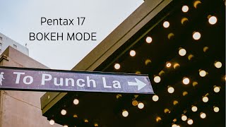 Pentax 17 BOKEH mode [upl. by Meridith]