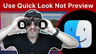 Use Quick Look Instead Of Preview To View Files [upl. by Lustick]