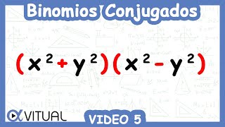 Binomios conjugados video 5 [upl. by Alocin169]