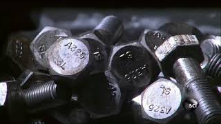 Bolt Nut manufacturing process [upl. by Ridglee]