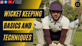 WICKET KEEPING BASICS AND TECHNIQUES  MS DHONI WICKET KEEPING TIPS [upl. by Itin4]