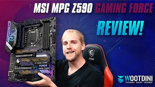 MSI Z590 Gaming Force Motherboard Review Forced SKU [upl. by Retsub]