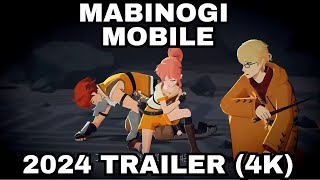 Mabinogi Mobile Trailer 2024 4K [upl. by Lucio]