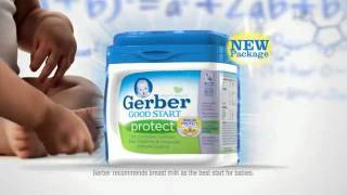 Gerber Good Start Protect TV Commercial [upl. by Idnod47]