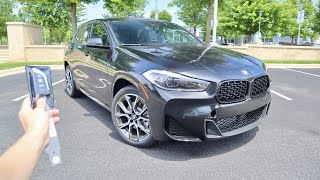 2023 BMW X2 GoldPlay Edition sDrive28i Start Up Walkaround POV Test Drive and Review [upl. by Forster]