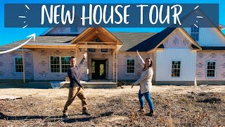 Homestead House Tour  New Construction Home Tour  Farmhouse Tour  Tour Our Farmhouse  51793hz [upl. by Naesal518]