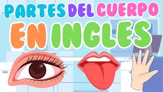 ✨🌈Partes del cuerpo en ingles para niños✨🌈 [upl. by Schargel686]