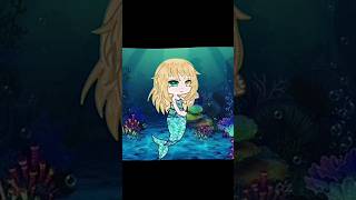 Sirène 🧜🏼‍♀️Gacha life 13  TRENDgachalifecapcut [upl. by Kavita616]