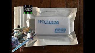 Wii2HDMI Review  How to connect the Wii to a HDMI TV [upl. by Odraude]