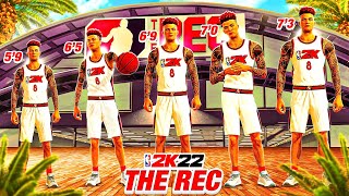 THE BEST REC CENTER BUILDS AT EVERY POSITION IN NBA 2K22 NEXT GEN [upl. by Tella351]