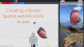 How to create spatial webAR tutorial [upl. by Assenev]