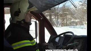 Présentation de notre Rosenbauer Panther 8x8 [upl. by Namajneb]