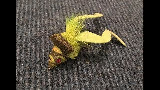 Dahlberg Diver  Frog Popper  Pike Fly Predator Streamer [upl. by Lleroj940]