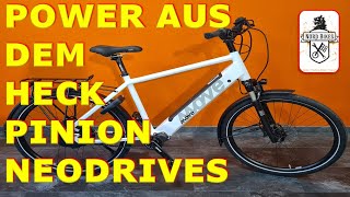 Möve Bikes Voyager Pedelec mit Heckmotor Neodrives Z20 und 12 Pinion Getriebeschaltung [upl. by Sirehc13]