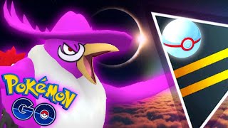 Honchkrow is a Brave Bird in Ultra Premier GO Battle League for Pokemon GO  amp TYPHLOSION [upl. by Ardnaxela]